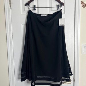 NWT Calvin Klein A-Line skirt